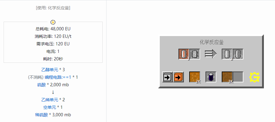 我的世界格雷科技5流体合成表大全