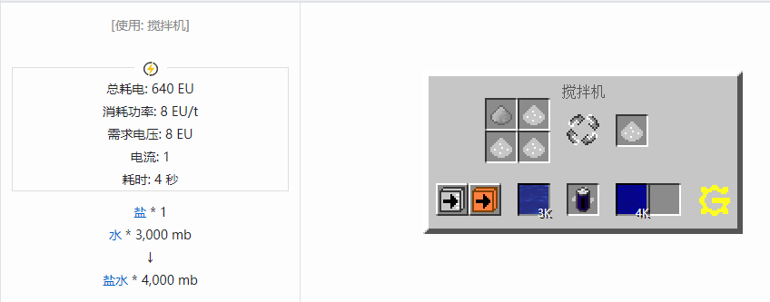 我的世界格雷科技5流体合成表大全