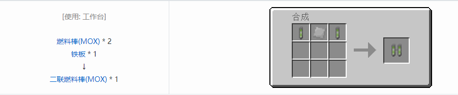 我的世界格雷科技5核电相关合成表大全