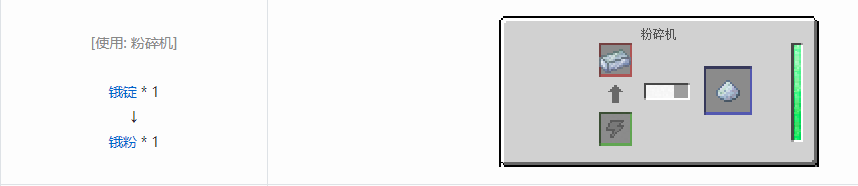 我的世界通用机械材料合成表大全