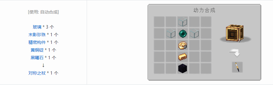我的世界机械动力功能性物品合成表大全