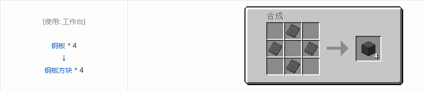 我的世界沉浸工程建筑方块合成表大全