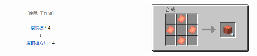 我的世界沉浸工程建筑方块合成表大全