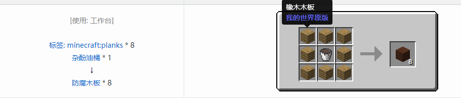 我的世界沉浸工程建筑方块合成表大全