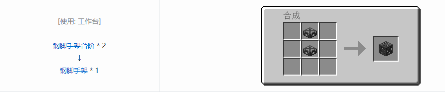 我的世界沉浸工程建筑方块合成表大全