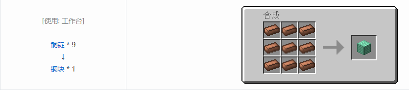 我的世界沉浸工程建筑方块合成表大全