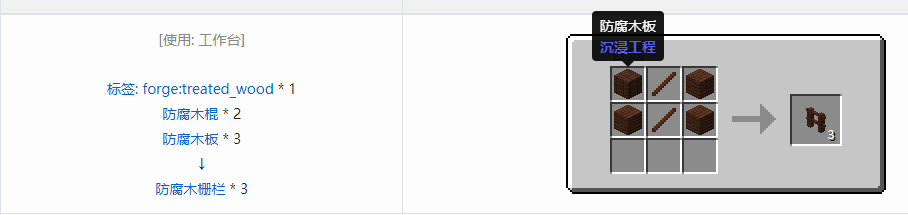 我的世界沉浸工程建筑方块合成表大全