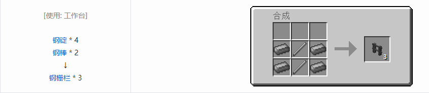 我的世界沉浸工程建筑方块合成表大全