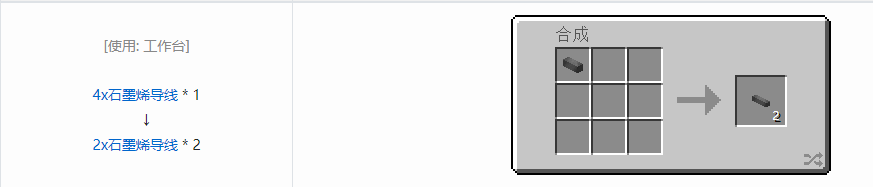 我的世界格雷科技现代版2x导线合成表大全