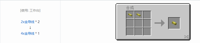 我的世界格雷科技现代版4x导线合成表大全