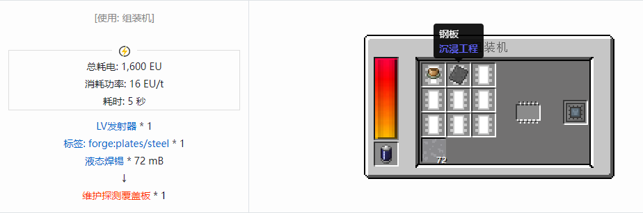 我的世界格雷科技现代版覆盖板合成表大全