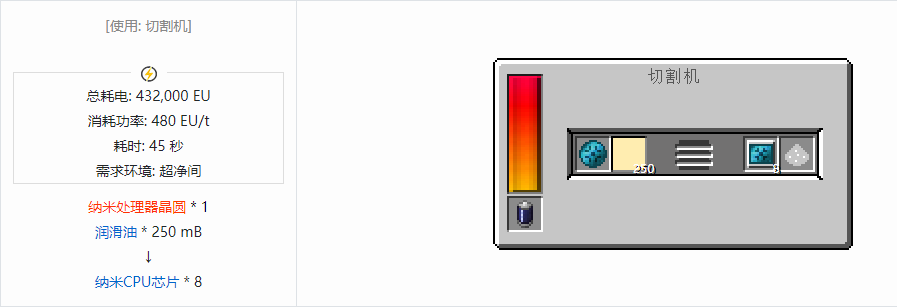 我的世界格雷科技现代版芯片合成表大全
