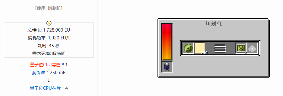 我的世界格雷科技现代版芯片合成表大全