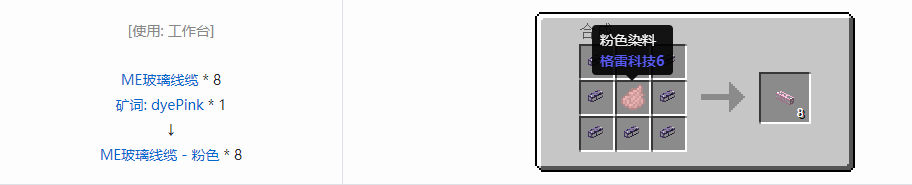 我的世界应用能源2线缆合成表大全