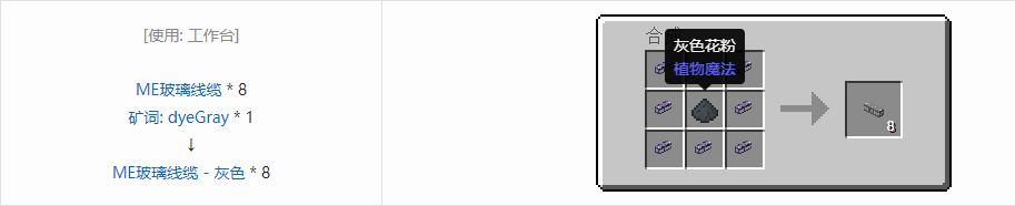 我的世界应用能源2线缆合成表大全