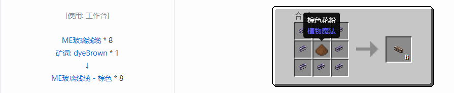 我的世界应用能源2线缆合成表大全