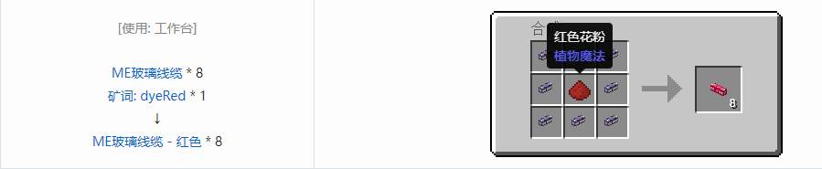 我的世界应用能源2线缆合成表大全