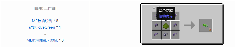 我的世界应用能源2线缆合成表大全