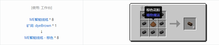 我的世界应用能源2线缆合成表大全