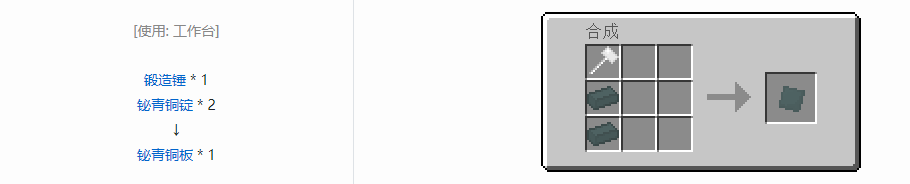 我的世界格雷科技5板合成表大全