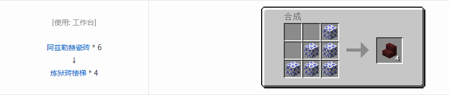 我的世界植物魔法楼梯合成表大全