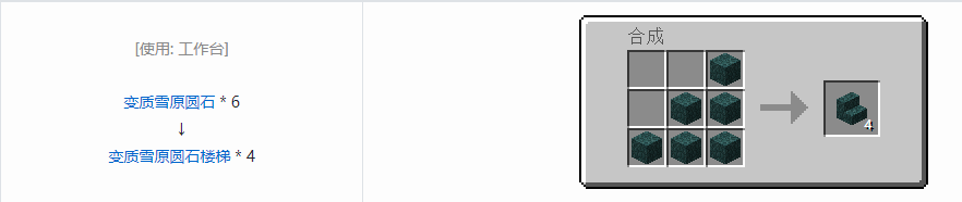 我的世界植物魔法楼梯合成表大全