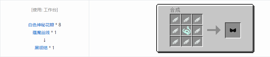 我的世界植物魔法装饰性饰品合成表大全