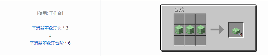 我的世界虚无世界3象牙块合成表大全