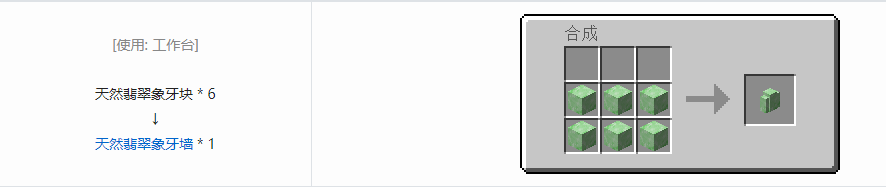 我的世界虚无世界3象牙块合成表大全