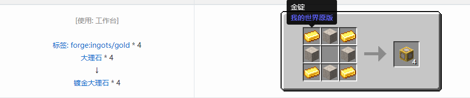 我的世界诡厄巫法装饰方块合成表大全