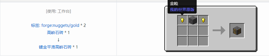 我的世界诡厄巫法装饰方块合成表大全