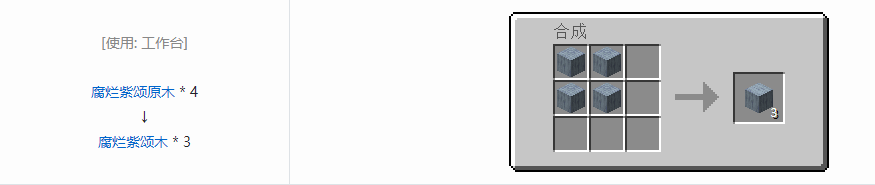 我的世界诡厄巫法装饰方块合成表大全