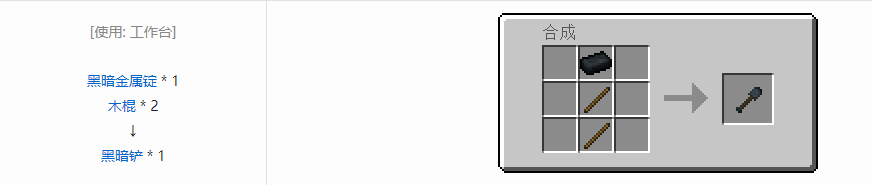 我的世界诡厄巫法工具合成表大全