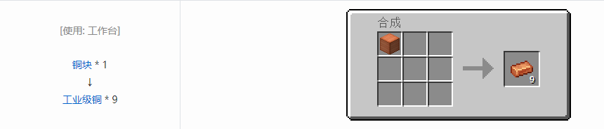 我的世界HBM的核科技模组锭合成表大全