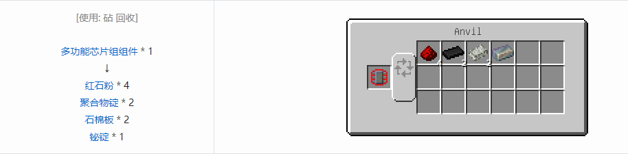 我的世界HBM的核科技模组锭合成表大全