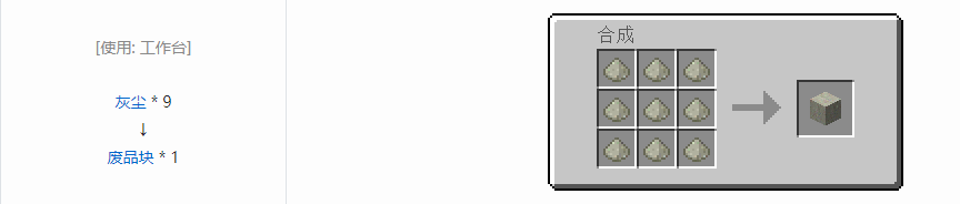 我的世界HBM的核科技模组块合成表大全