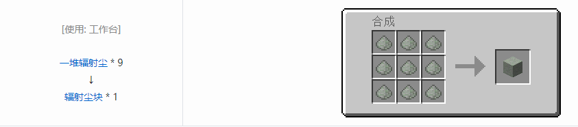 我的世界HBM的核科技模组块合成表大全