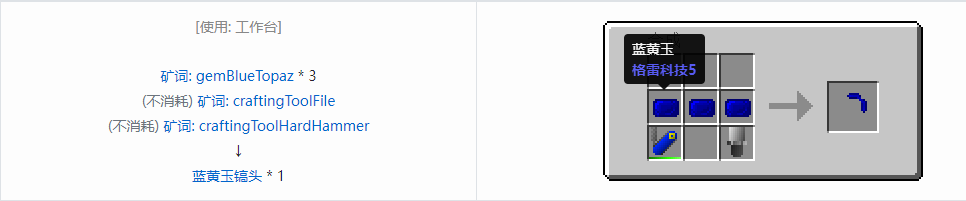 我的世界格雷科技社区版部件合成表大全