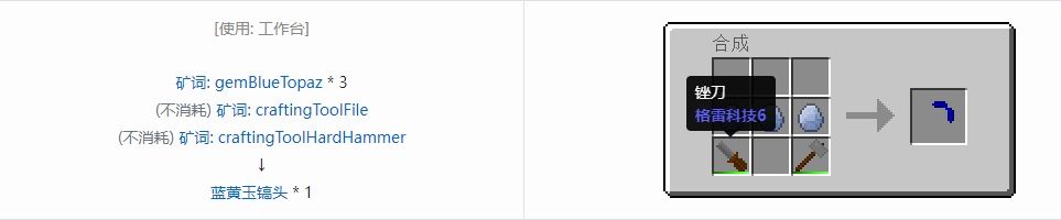 我的世界格雷科技社区版部件合成表大全
