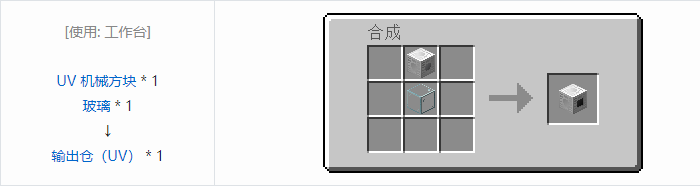 我的世界格雷科技社区版结构方块合成表大全
