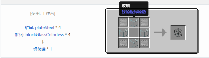 我的世界格雷科技社区版容器合成表大全