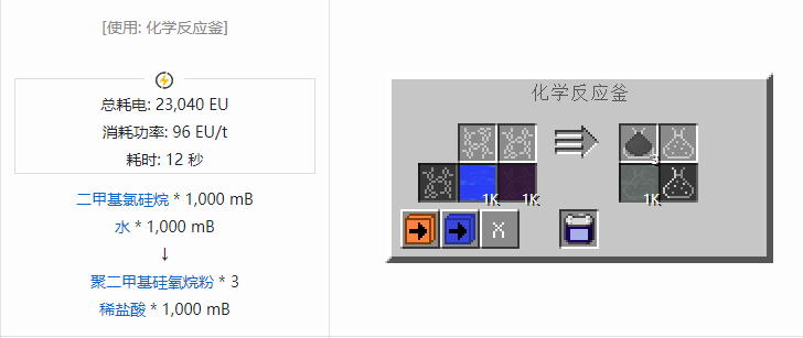 我的世界格雷科技社区版流体合成表大全