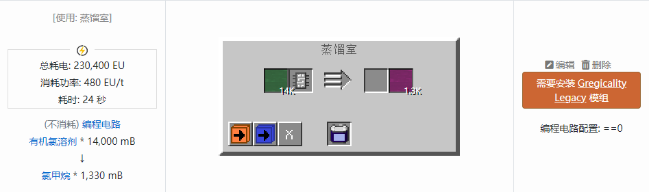 我的世界格雷科技社区版流体合成表大全