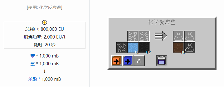 我的世界格雷科技社区版流体合成表大全
