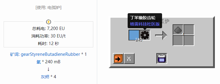我的世界格雷科技社区版材料合成表大全