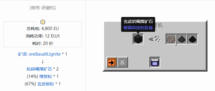 我的世界格雷科技社区版材料合成表大全