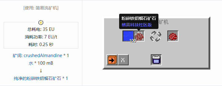 我的世界格雷科技社区版材料合成表大全