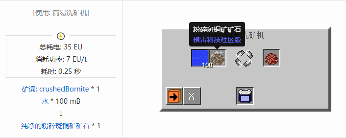 我的世界格雷科技社区版材料合成表大全
