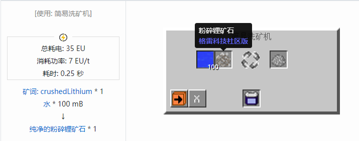我的世界格雷科技社区版材料合成表大全