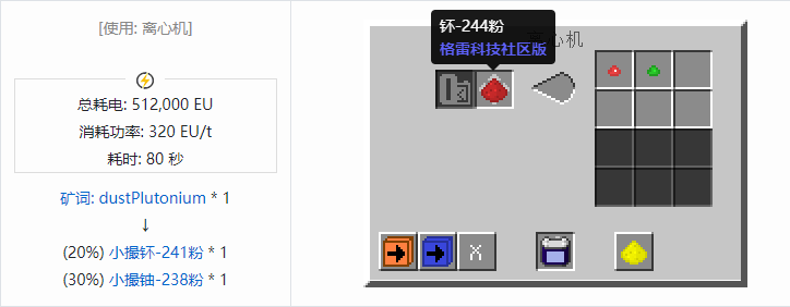 我的世界格雷科技社区版材料合成表大全